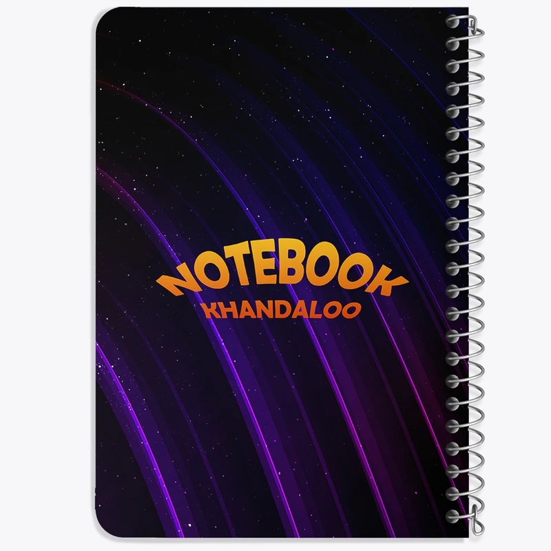 دفتر یادداشت 50 برگ خندالو طرح مدرن کد N7604