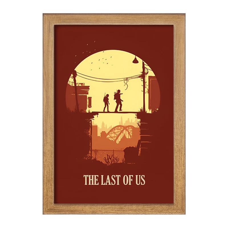 تابلو خندالو طرح آخرین بازمانده از ما (The Last Of Us) کد F13592