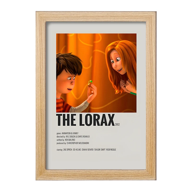 تابلو خندالو طرح لوراکس (The Lorax) کد F13253