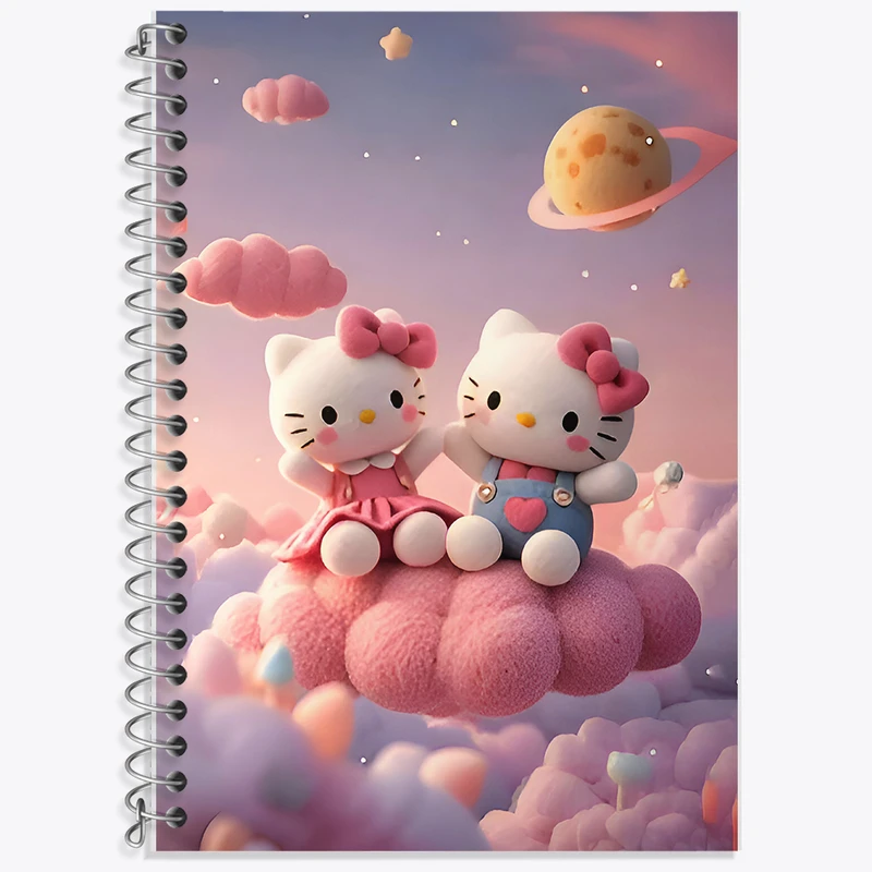 دفتر نت موسیقی 50 برگ خندالو طرح هلو کیتی کد F9186