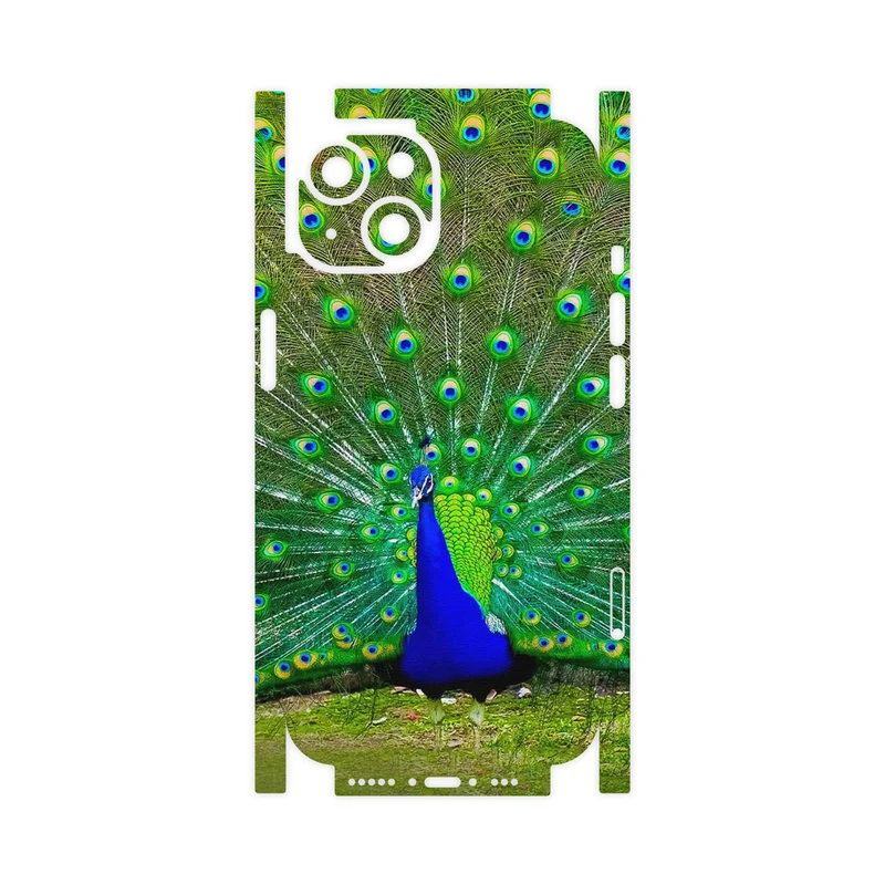 برچسب پوششی ماهوت مدل Peacock-FullSkin مناسب برای گوشی موبایل اپل iPhone 14