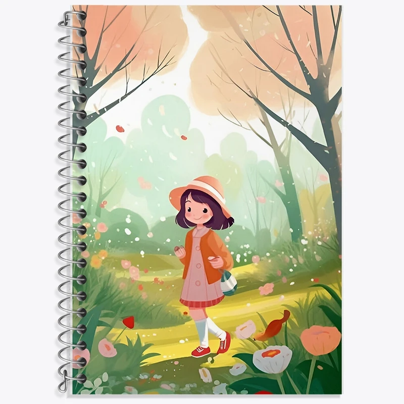 دفتر لغت 50 برگ خندالو طرح دخترانه کودکانه کد F10933