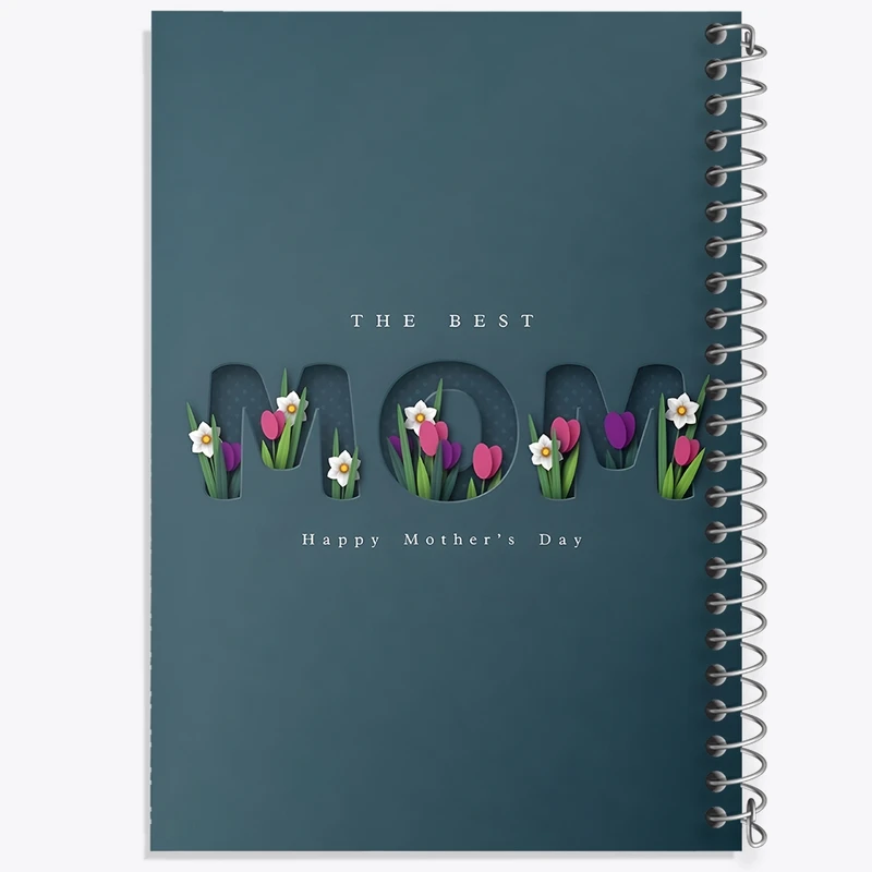 دفتر طراحی 50 برگ خندالو طرح روز مادر کد F10618