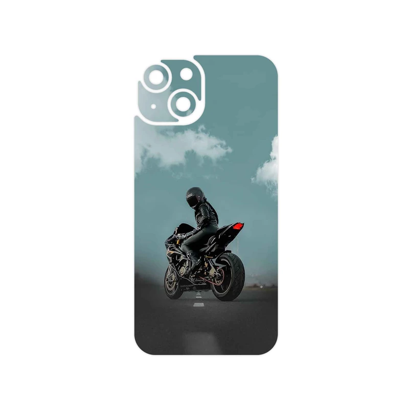 برچسب پوششی ماهوت مدل Motorcycling مناسب برای گوشی موبایل اپل iPhone 14