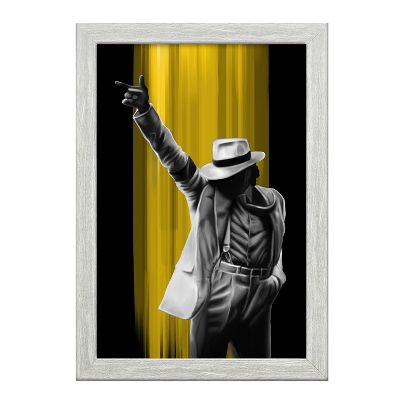 تابلو خندالو طرح مایکل جکسون (Michael Jackson) کد F768