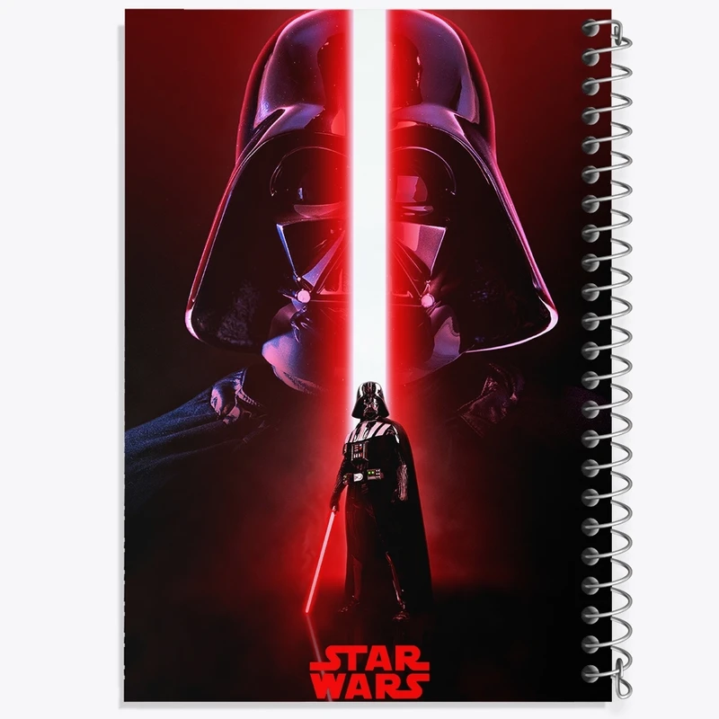 دفتر طراحی 50 برگ خندالو طرح جنگ ستارگان (Star Wars) کد F1766