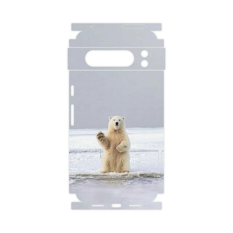 برچسب پوششی ماهوت مدل Polar_bear-FullSkin مناسب برای گوشی موبایل گوگل Pixel 8 Pro