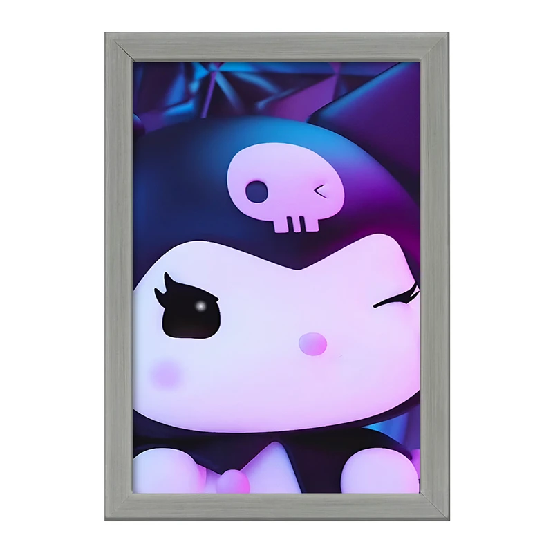 تابلو خندالو طرح کرومی (Kuromi) کد F10299