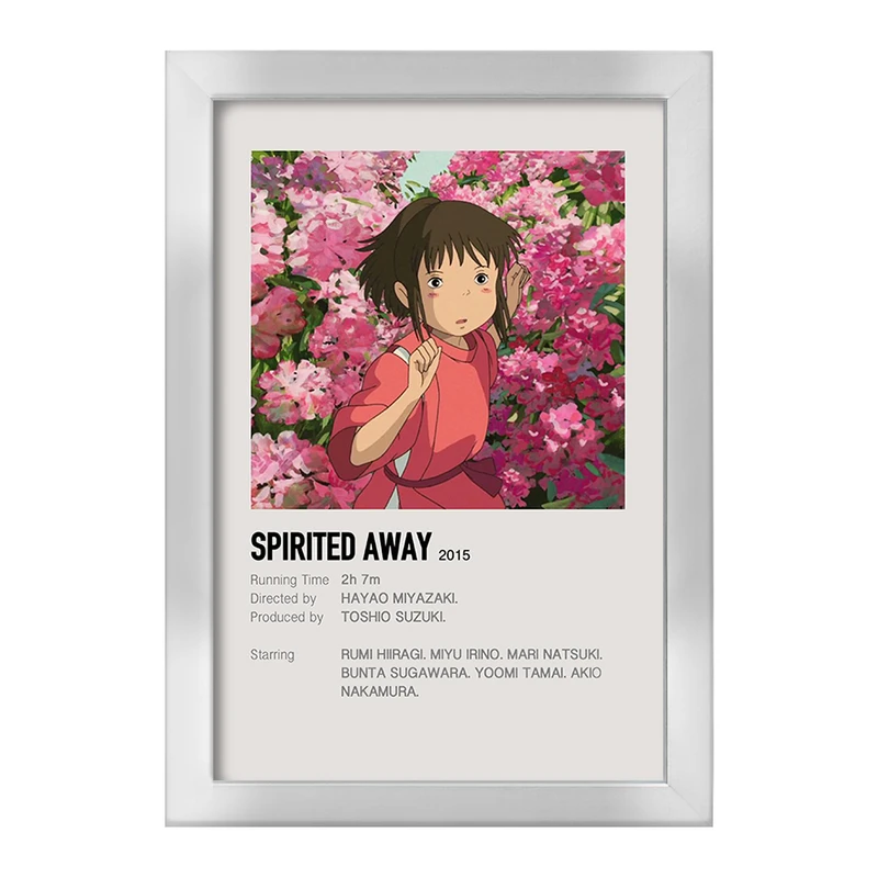 تابلو خندالو طرح انیمه شهر اشباح (Spirited Away) کد F13165
