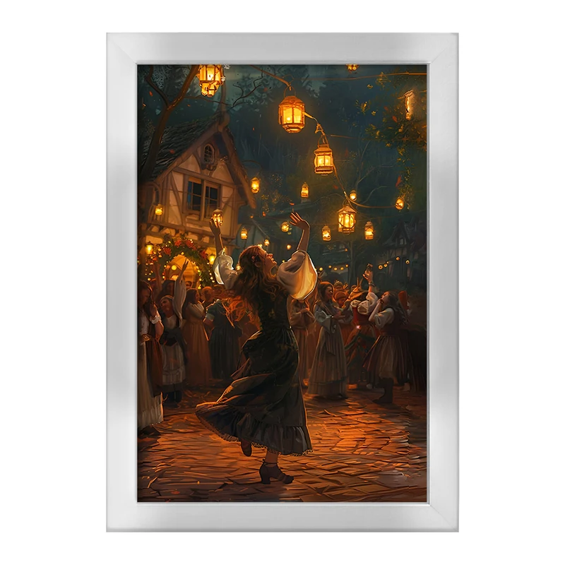 تابلو خندالو طرح شهر شاد کد F7343