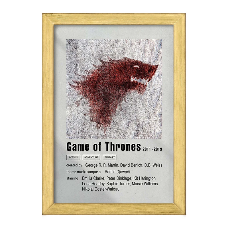 تابلو خندالو طرح گیم اف ترونز (Game of Thrones) کد F11276