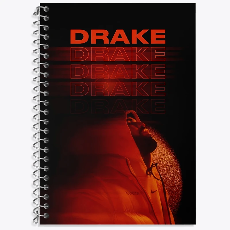 دفتر لغت 50 برگ خندالو طرح تراویس اسکات (Travis Scott) کد F4645