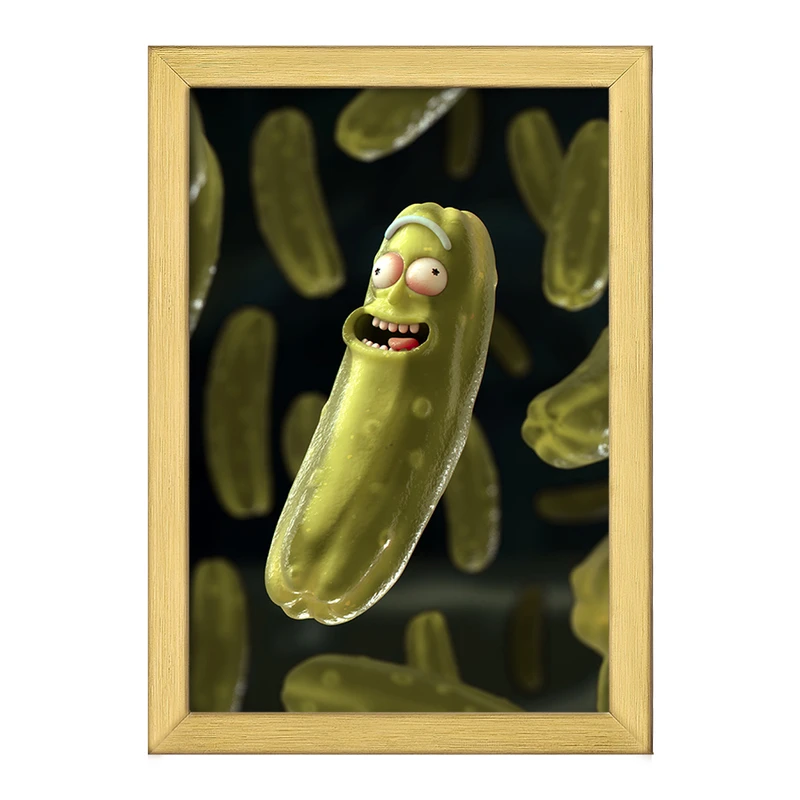 تابلو خندالو طرح ریک و مورتی (Rick and Morty) کد F166