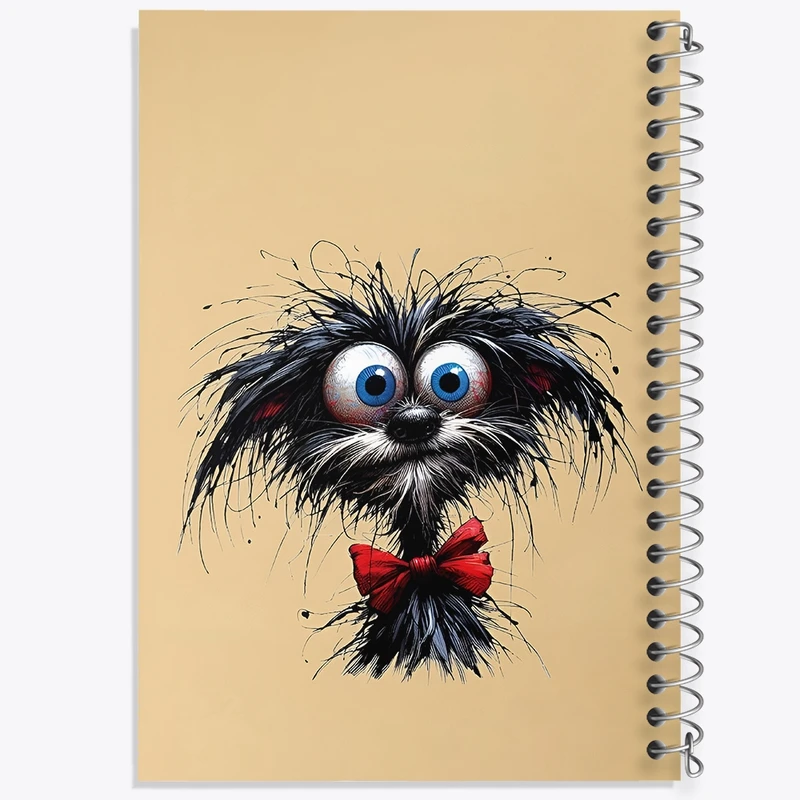 دفتر طراحی 50 برگ خندالو طرح سگ بامزه کد N5525