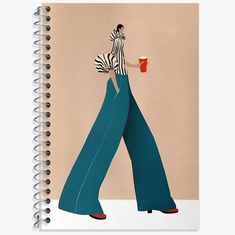 دفتر نت موسیقی 50 برگ خندالو طرح دخترانه کد F8861