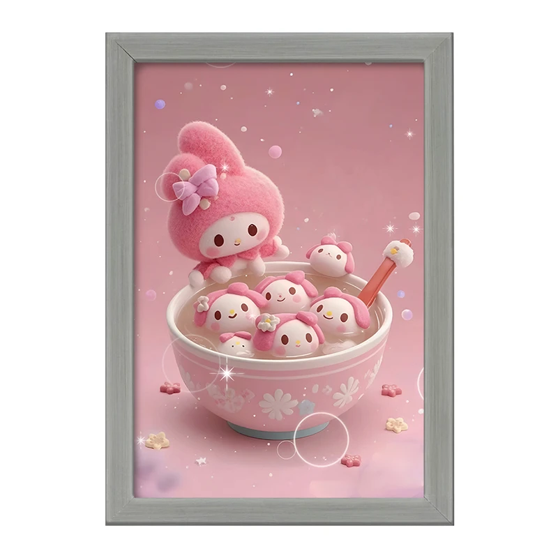 تابلو خندالو طرح کرومی (Kuromi) کد F10297