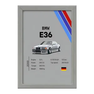 تابلو خندالو طرح بی ام دبلیو (BMW) کد F13484