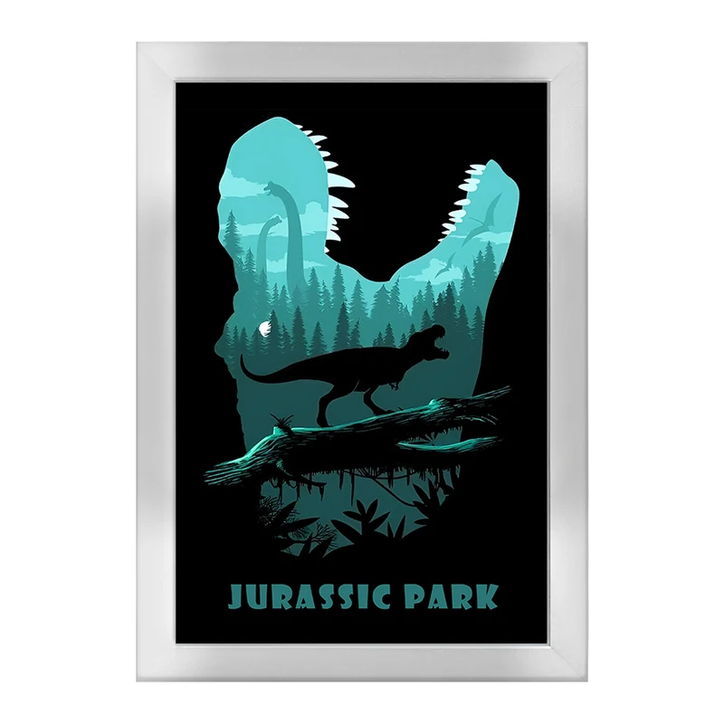 تابلو خندالو طرح ژوراسیک (Jurassic Park) کد F13774