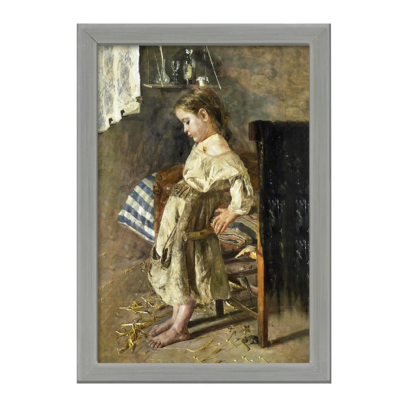 تابلو خندالو طرح نقاشی سلاح مهربان اثر استآنتونیو مانچینی کد F12283