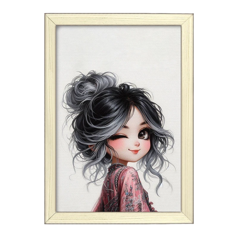 تابلو خندالو طرح دخترانه کد F2247