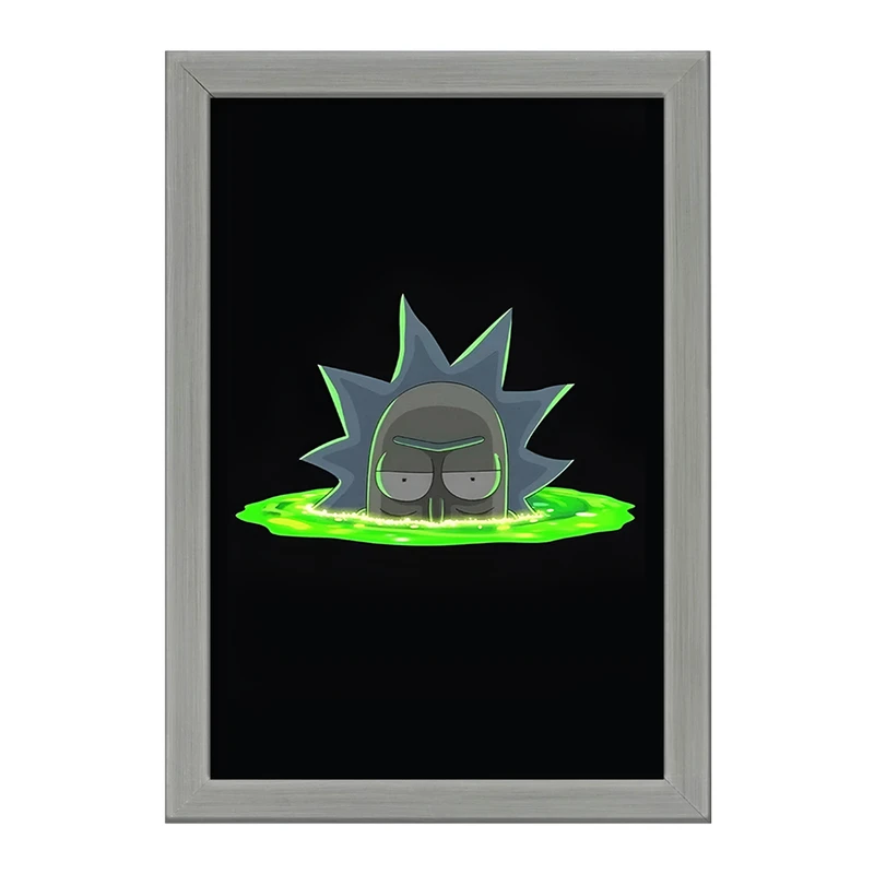 تابلو خندالو طرح ریک و مورتی (Rick and Morty) کد F4016
