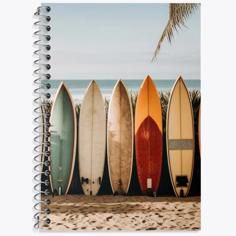 دفتر نت موسیقی 50 برگ خندالو طرح تخته موج سواری کد F3567