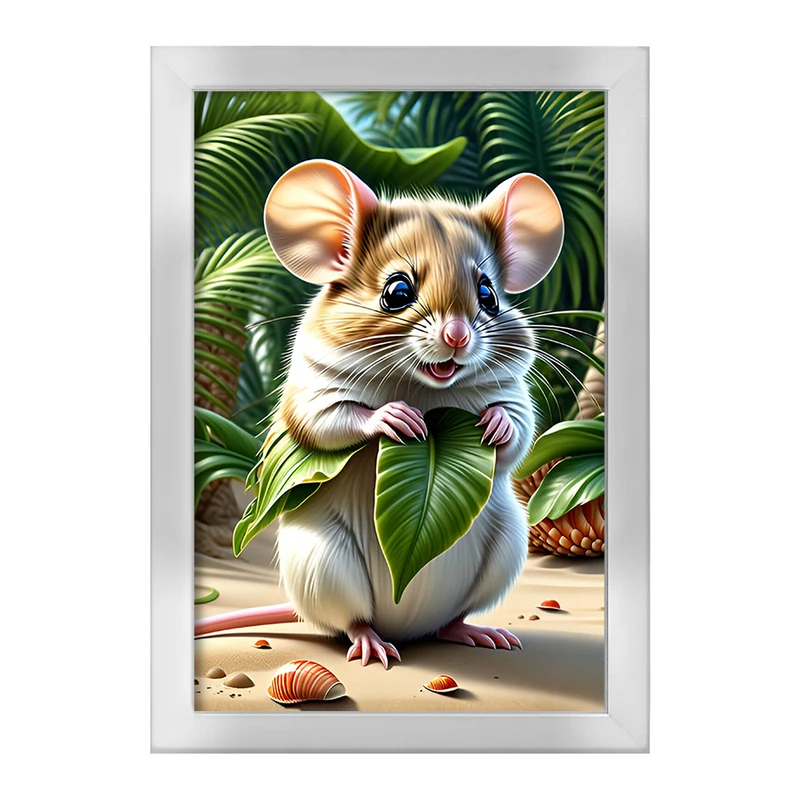 تابلو خندالو طرح موش کد F6748