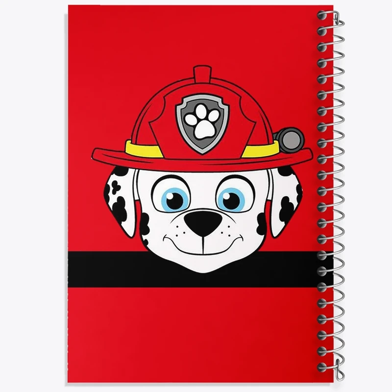 دفتر طراحی 50 برگ خندالو طرح انیمیشن سگ های نگهبان کد 26926