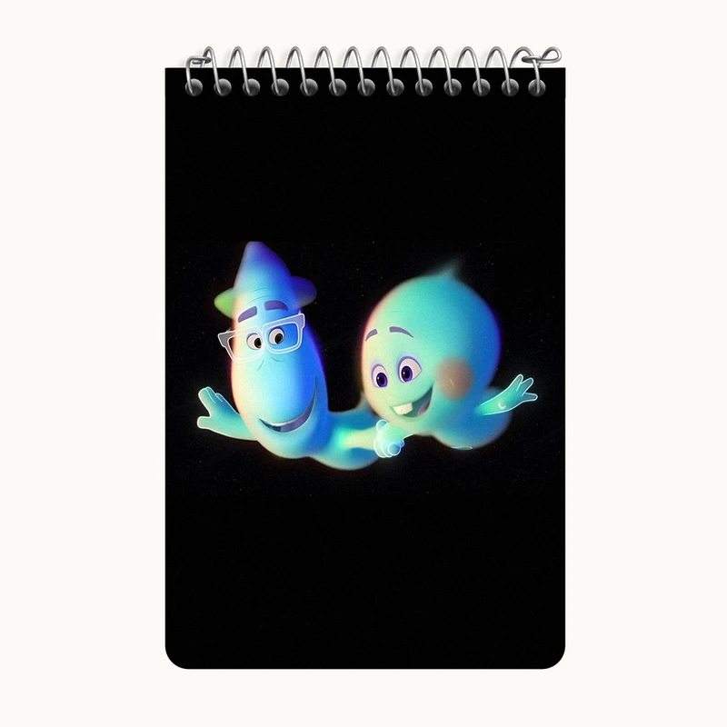 دفتر یادداشت 50 برگ خندالو طرح روح (Soul) کد F8333