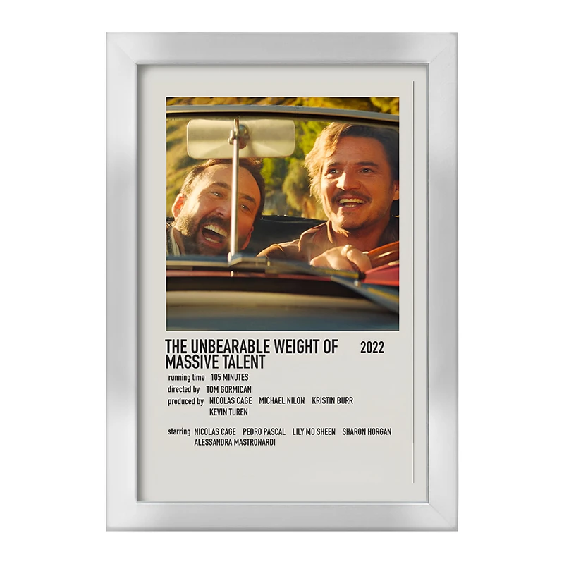 تابلو خندالو طرح The Unbearable Weight of Massive Talent کد F13286