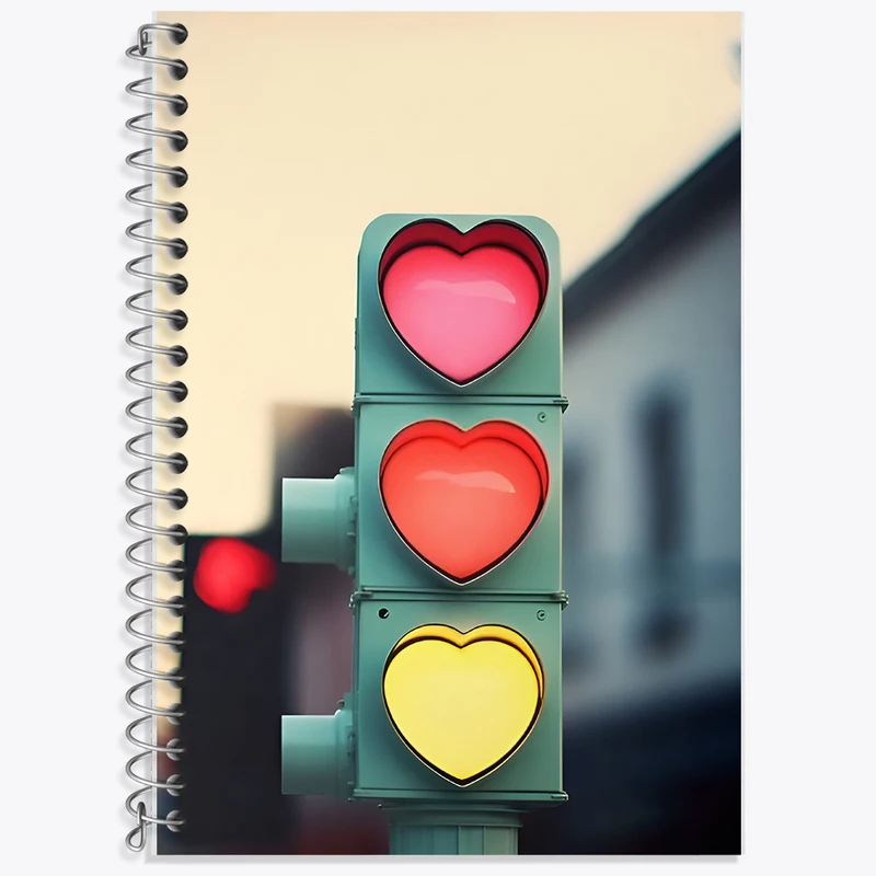 دفتر نت موسیقی 50 برگ خندالو طرح عاشقانه کد F11574