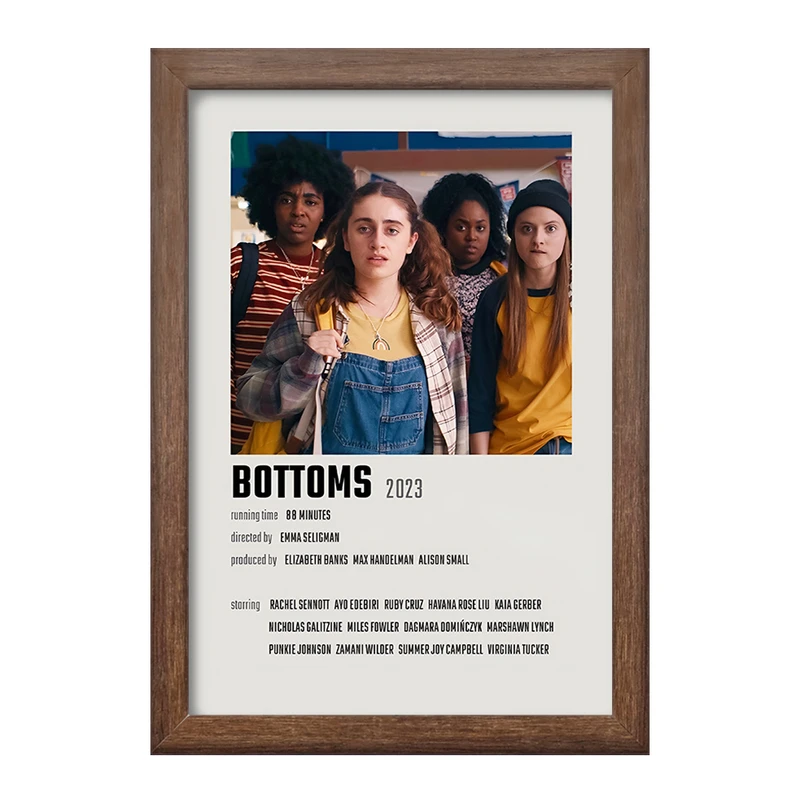 تابلو خندالو طرح باتمز (Bottoms) کد F13019