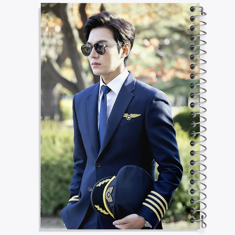 دفتر طراحی 50 برگ خندالو طرح لی مین هو Lee min ho  کد 12365