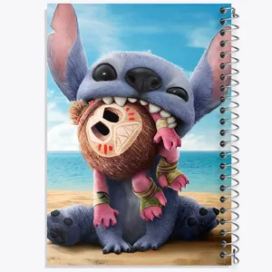 دفتر مشق 100 برگ خندالو طرح استیچ (Stitch) کد N7261