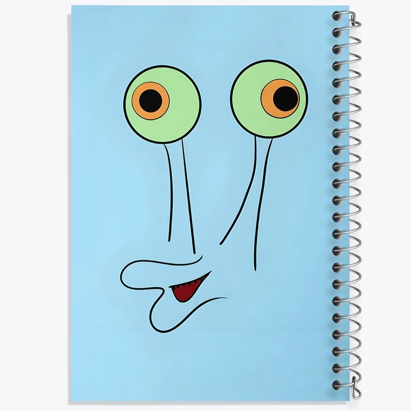 دفتر طراحی 50 برگ خندالو طرح گری باب اسفنجی کد F3296