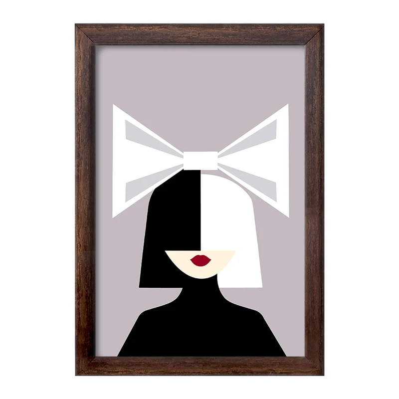 تابلو خندالو طرح دخترانه کد F10463