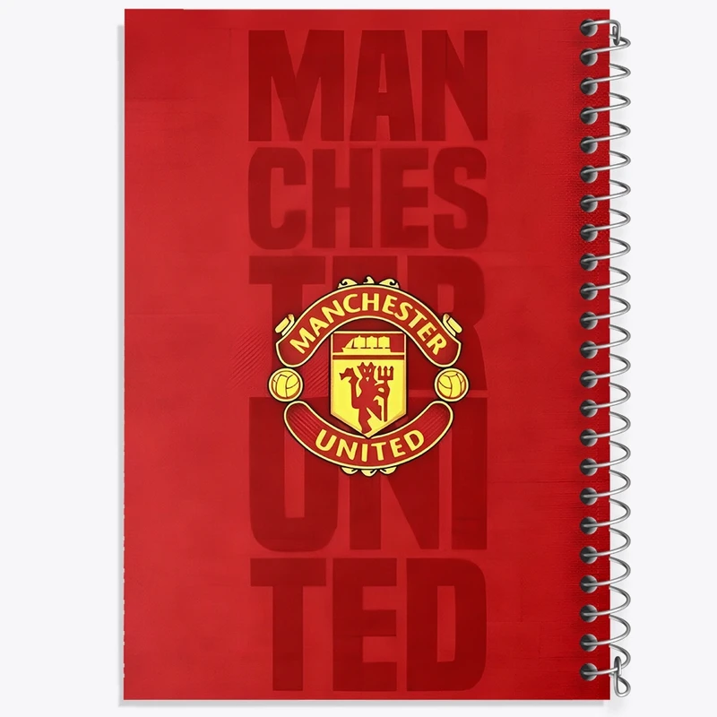 دفتر شطرنجی 50 برگ خندالو طرح منچستر یونایتد (Manchester United) کد F14358