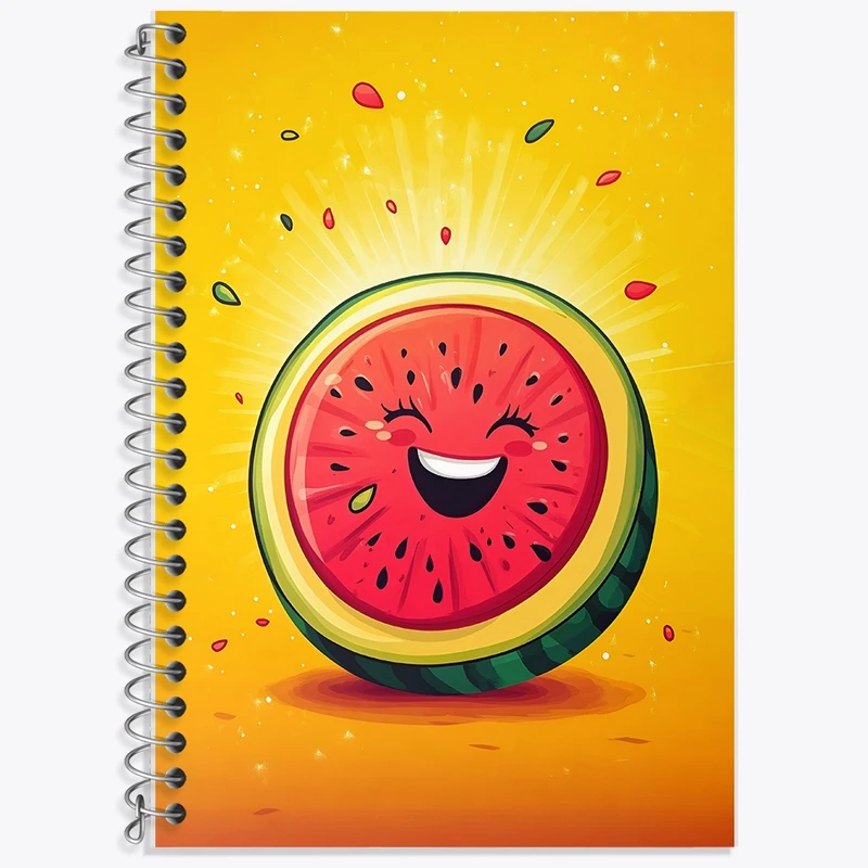 دفتر لغت 50 برگ خندالو طرح هندوانه کد F9728