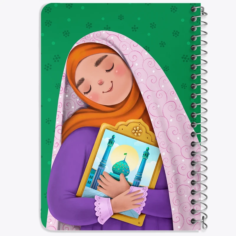 دفتر یادداشت 50 برگ خندالو طرح نیمه شعبان کودکانه کد 25533