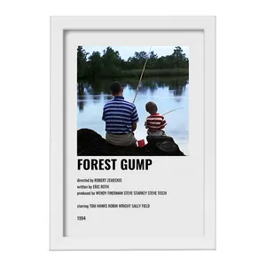 تابلو خندالو طرح فارست گامپ (Forrest Gump) کد F13287