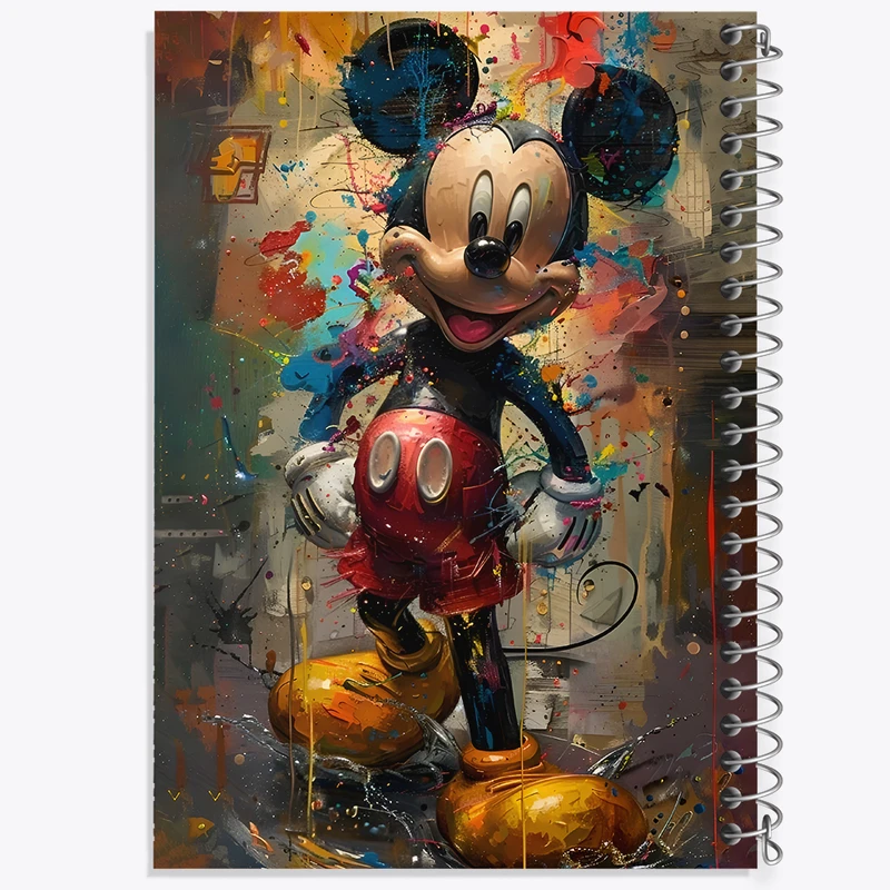 دفتر مشق 50 برگ خندالو طرح میکی موس کد F12713