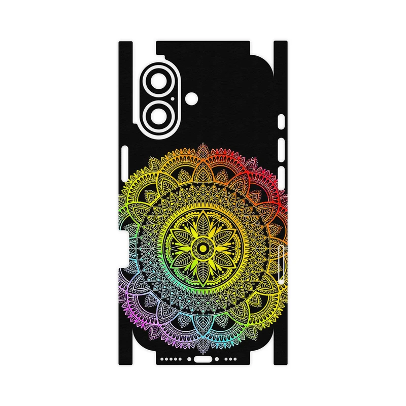 برچسب پوششی ماهوت مدل Mandala Design 4-FullSkin مناسب برای گوشی موبایل اپل iPhone 17