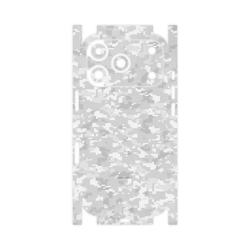 برچسب پوششی ماهوت مدل Army_Snow_Pixel-FullSkin مناسب برای گوشی موبایل اپل iPhone 17 Pro