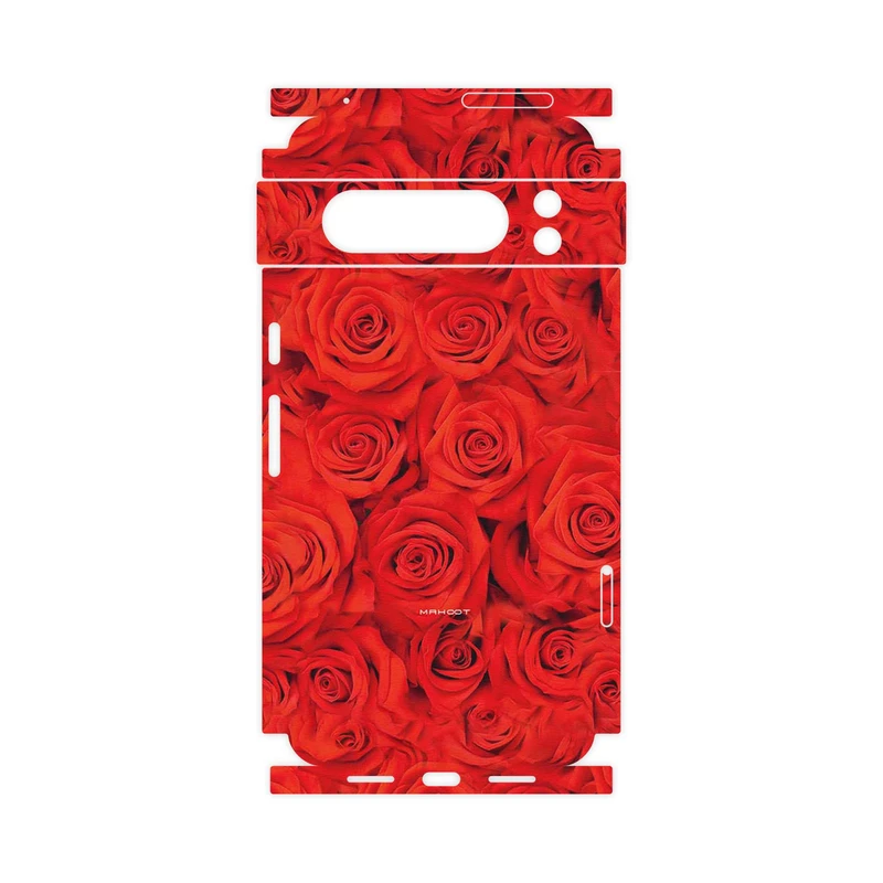 برچسب پوششی ماهوت مدل Red_Flower-FullSkin مناسب برای گوشی موبایل گوگل Pixel 8 Pro