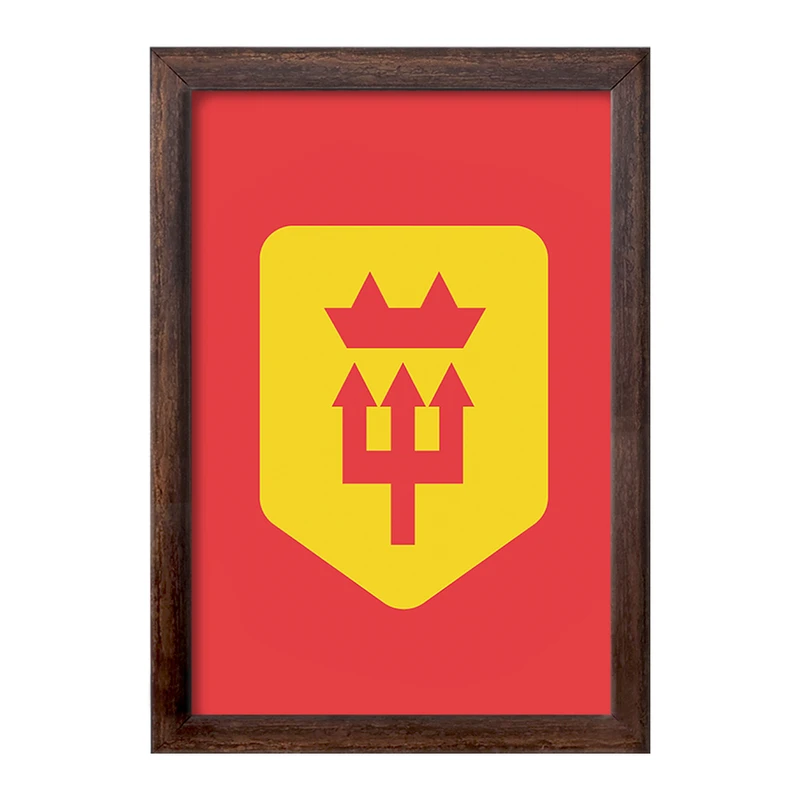 تابلو خندالو طرح باشگاه منچستریونایتد Manchester United  کد 2066