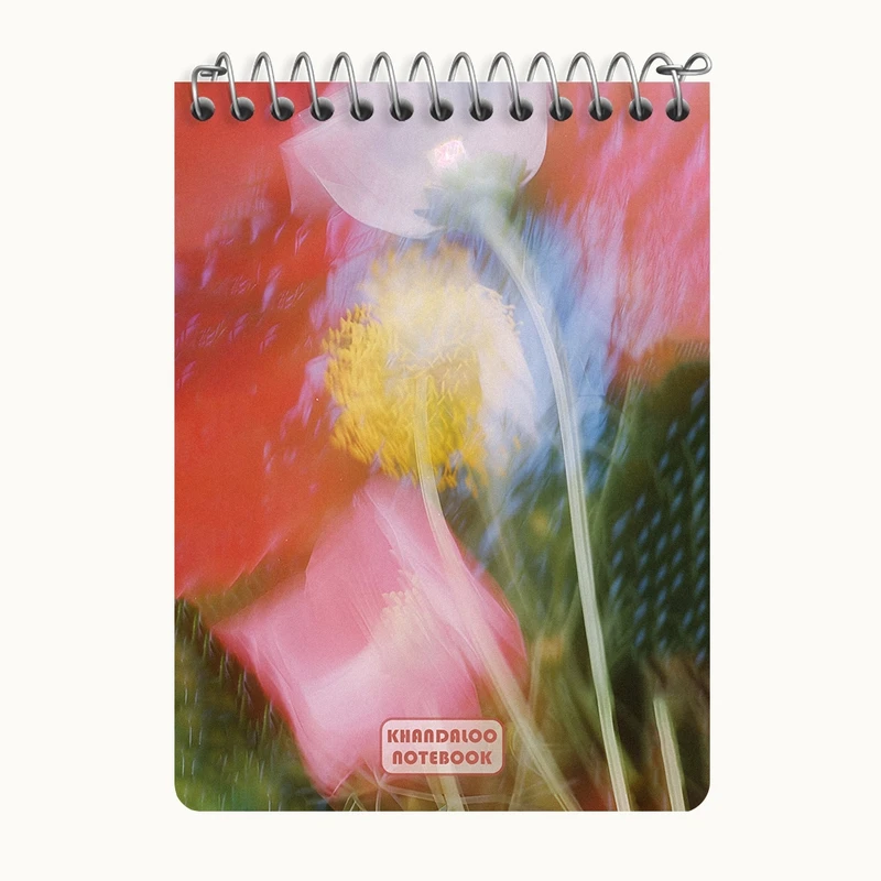 دفتر یادداشت 50 برگ خندالو طرح گل گلی کد N8916