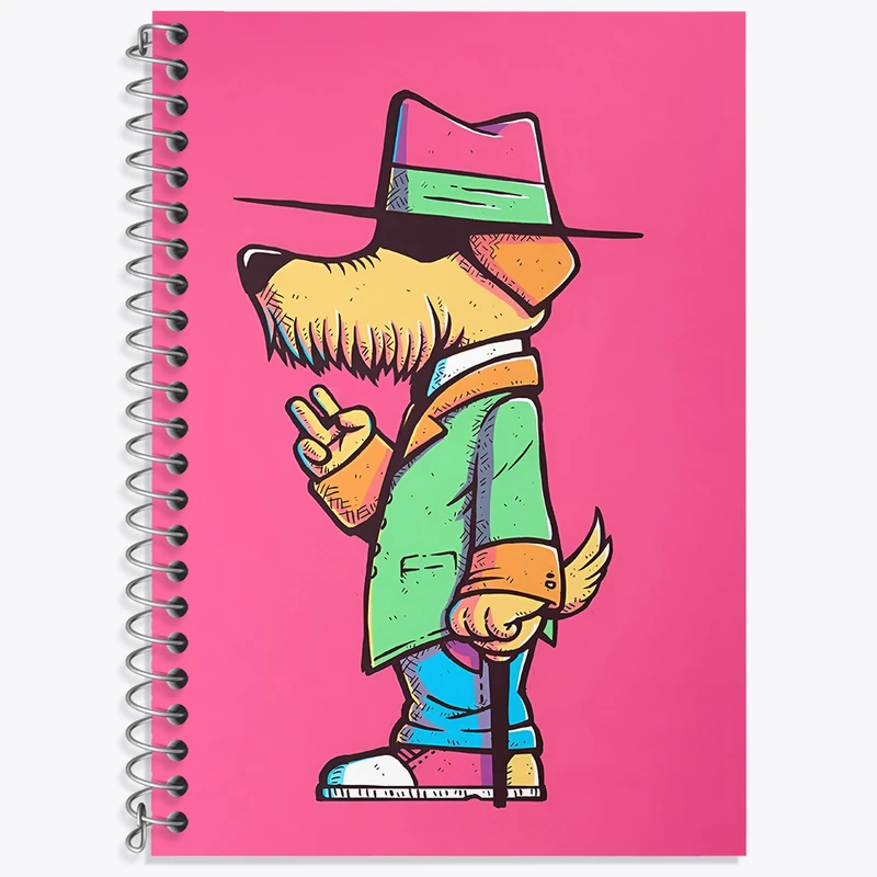 دفتر نت موسیقی 50 برگ خندالو طرح سگ کاراگاه کد N6242