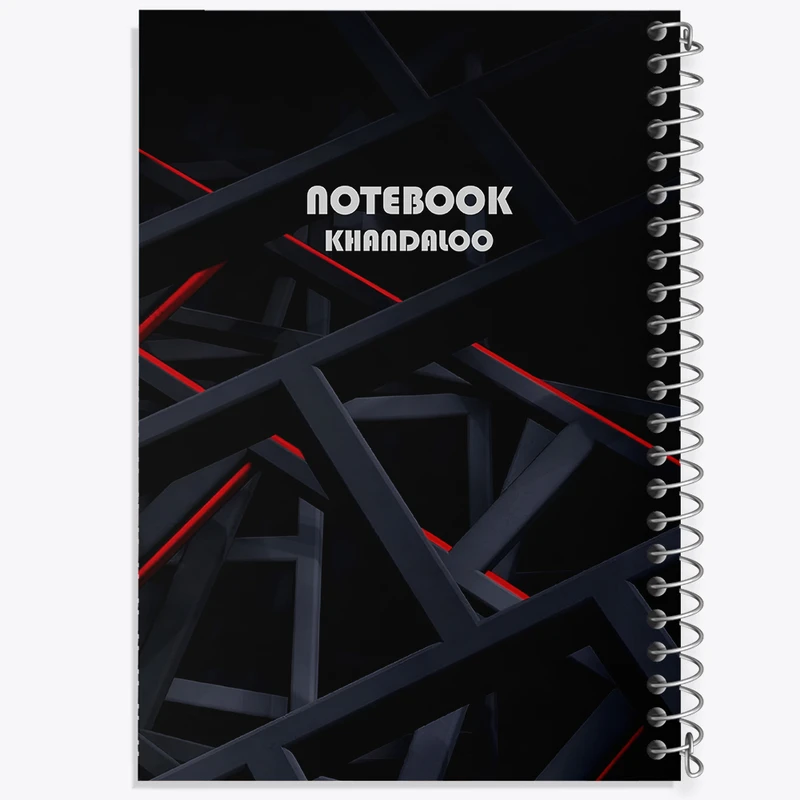 دفتر مشق 50 برگ خندالو طرح مدرن کد N7578