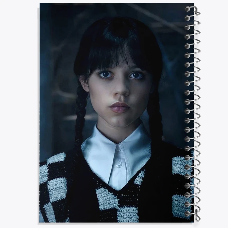 دفتر طراحی 50 برگ خندالو طرح ونزدی Wednesday  کد 22045