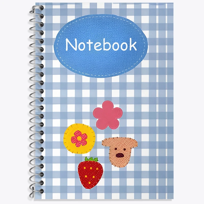 دفتر زبان 50 برگ خندالو مدل سه خط طرح فانتزی کد N6665